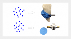 Challenges in Predicting the Filtration Performance of a Novel Sewn Mask: Scale-up from Filter Holder to Mannequin Measurements