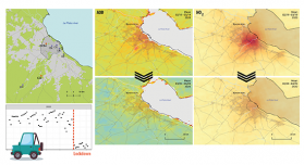 Atmospheric Pollutants Assessment during the COVID-19 Lockdown Using Remote Sensing and Ground-based Measurements in Buenos Aires, Argentina